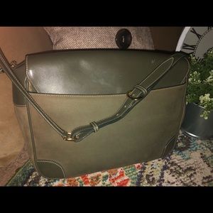 Authentic Gucci Vintage Suede Bag